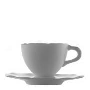 Serax - Perfect Imperfection krus med fat S 10 cl hvit