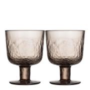 Arabia - Mainio glass m/stett 30 cl 2 stk mocca