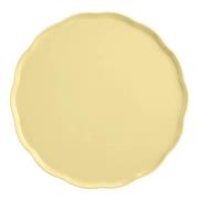 Emile Henry - Madeleine serveringsfat rund 31x31 cm Vanilje