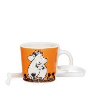 MoominArabia - Mummikopp mini 3 cm Kjærlighet oransje