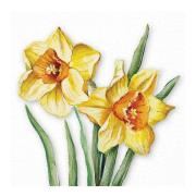 Ambiente - Serviett 33x33 cm 20 stk Flowering Daffodils