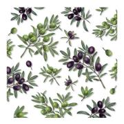Ambiente - Serviett 33x33 cm 20 stk Olives All Over