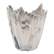 Holmen - Alvo telysholder 12,5 cm grå/hvit