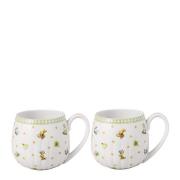 Villeroy & Boch - Easter Delight krus 36 cl 2 stk hvit