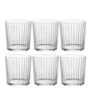 Modern House - Aqua vannglass 35 cl 6 stk klar