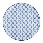 Stiernholm - Sakura tallerken 26,5 cm hvit/blå