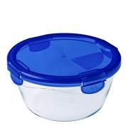 Pyrex - Cook & Go oppbevaringsboks 0,7L blå/klar