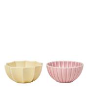 Dottir - Samsurium mini skål 8,6 cm 2 stk Mimosa/Blush