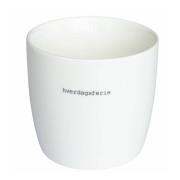 Sögne Home - Krus hverdagsferie 30 cl hvit
