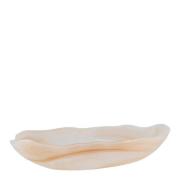 Holmen - Mamor serveringsfat 23x13 cm beige