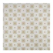 House Doctor - Snowflakes servietter 40 stk hvit gull