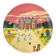 Modern House - Bukkene Bruse tallerken 22,5 cm skogens ro rosa