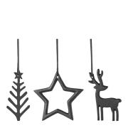 Villeroy & Boch - Christmas Chic Decor ornament 3 stk