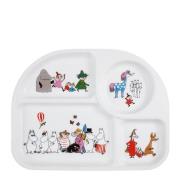 Martinex - Mummi barnetallerken 25 cm hvit