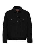 Type 3 Sherpa Trucker Berk She Dongerijakke Denimjakke Black LEVI´S Me...