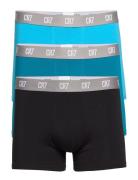 Cr7 Basic, Trunk, 3-Pack Boksershorts Multi/patterned CR7