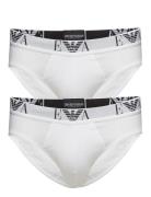 Mens Knit 2Pack Brie Underbukser Y-frontunderbukser White Emporio Arma...