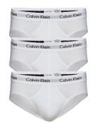 Hip Brief 3Pk Underbukser Y-frontunderbukser White Calvin Klein