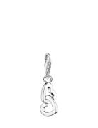 Charm Pendant "Hearts" Halskjede Anheng Silver Thomas Sabo