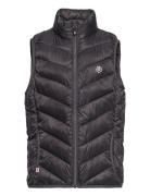 Waistcoat Quilted, Packable Fôret Vest Black Color Kids