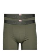 Levis Men Mel Wb Boxer Brief Org Co 2P Boksershorts Green Levi´s