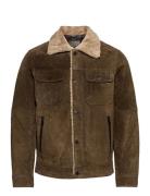 Sam Shearling Jean Jacket Skinnjakke Skinnjakke Green Jofama