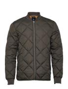 Quilted Jacket Vattert Jakke Green Lindbergh