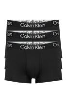 Trunk 3Pk Boksershorts Black Calvin Klein