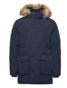 Vintage Everest Parka Parkas Jakke Navy Superdry