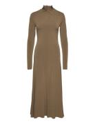 Lucille - Delicate Stretch Maxikjole Festkjole Brown Day Birger Et Mik...