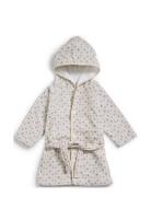 Bathrobe - Autumn Rose Morgenkåpe Badekåpe White Elodie Details