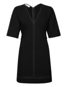 Moira - Classic Gabardine Kort Kjole Black Day Birger Et Mikkelsen