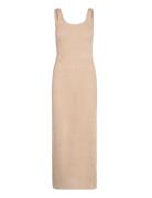 Maxi Crochet Dress Maxikjole Festkjole Beige Gina Tricot