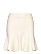 Skirt Hevina Kort Skjørt Beige Lindex