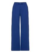 Wide-Leg Lounge Pant Pyjamasbukser Pysjbukser Blue Bread & Boxers