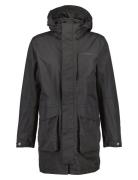 Andreas Usx Parka Parkas Jakke Black Didriksons