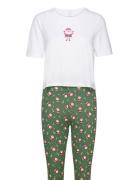 Onlliga X-Mas Nightwear Set Pyjamas White ONLY