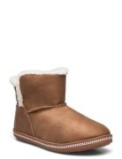 Womens Cozy Campfire - Song Birds Slippers Tøfler Brown Skechers