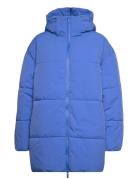 Slffraya Puffer Jacket B Fôret Jakke Blue Selected Femme