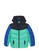 Heavy Puffer Jacket Fôret Jakke Blue Tom Tailor