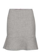 Zoieiw Skirt Kort Skjørt Grey InWear