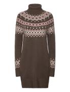 Fqmerla-Dress Kort Kjole Brown FREE/QUENT