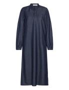 Pd-Maria Boheme Maxi Dress Maxikjole Festkjole Navy Pieszak