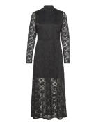 Dress Louisa Maxikjole Festkjole Black Lindex