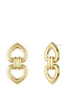 Beverly Studs Duo Accessories Jewellery Earrings Studs Gold Edblad