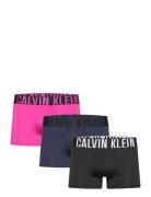 Trunk 3Pk Boksershorts Black Calvin Klein