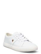 Janson Ii Action Leather Sneaker Lave Sneakers White Lauren Ralph Laur...