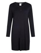 Jacqueline Longsleeved Dress Knelang Kjole Black CCDK Copenhagen