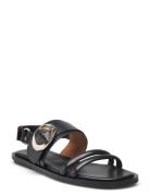 Sandals Flate Sandaler Black Billi Bi