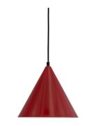 Ron Blank Mørkerød Pendel Home Lighting Lamps Ceiling Lamps Pendant La...